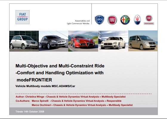 Multi Objective And Multi Constraint Ride Comfort And Handling